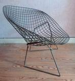 Fauteuil vintage diamond chair bertoia knoll 60s, Enlèvement, Métal
