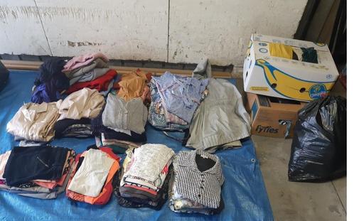 pakket / lot kledij allerlei +240stuks (vrouwen en deel man), Kleding | Dames, Dames-kledingpakketten, Gedragen, Ophalen