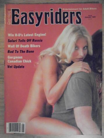 Easyriders Magazine 1984 = 11 tijdschriften (incl. UPS)