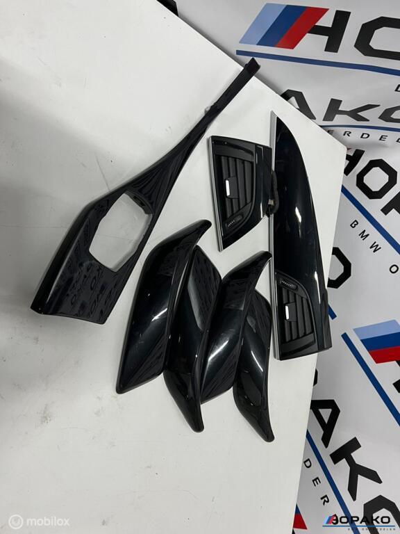 Interieurlijsten set hoogglans zwart BMW F20 1 serie, Auto-onderdelen, Interieur en Bekleding, Gebruikt, Ophalen of Verzenden
