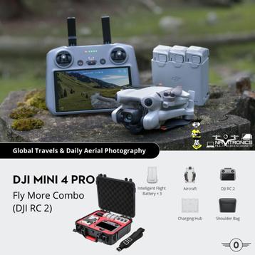 DJI MINI 4 PRO RC2 FLY MORE COMBO (C0) + KOFFER + extra's