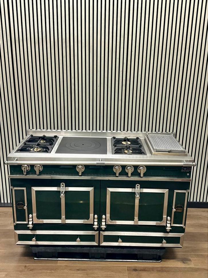 Luxe Fornuis La Cornue Chateau 5 pits coupe de feu 150 cm, Elektronische apparatuur, Fornuizen, Zo goed als nieuw, Vrijstaand