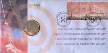 Pièce commémorative, Bruxelles capitale européenne 2000 beschikbaar voor biedingen