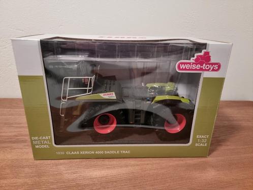 Jouets Claas Xerion 4000 Saddle Trac Weise, Hobby & Loisirs créatifs, Voitures miniatures | 1:32, Neuf, Tracteur et Agriculture