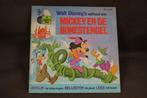 Mickey Mouse en de bonestengel - verhaal en mini lp - 1970, Ophalen of Verzenden