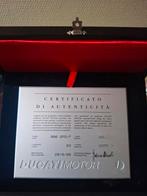 Certificat d'authenticité Ducati SPS/F, Motos, Motos | Ducati, Particulier