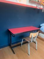 Vintage lessenaar en stoeltje, Ophalen, Gebruikt