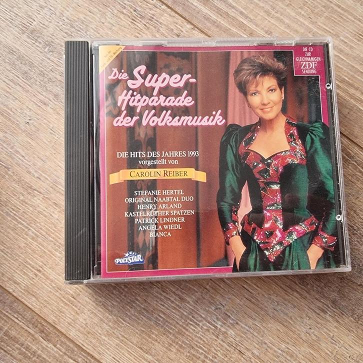 CD Various - Die super-hitparade der Volksmusik 1993, Cd's en Dvd's, Cd's | Verzamelalbums, Gebruikt, Wereldmuziek, Ophalen of Verzenden
