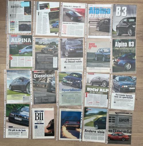BMW ALPINA - ARTICLES, Livres, Autos | Brochures & Magazines, BMW, Enlèvement ou Envoi