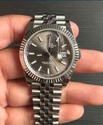 Rolex Datejust Rhodié 41 mm, Enlèvement ou Envoi, Comme neuf, Rolex