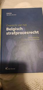 Overzicht van het Belgisch strafprocesrecht, Boeken, Ophalen of Verzenden, Zo goed als nieuw