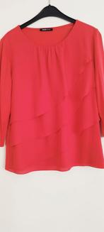 Nieuwe rode shirtblouse FRANK WALDER maat 40, Maat 38/40 (M), Nieuw, Ophalen of Verzenden, Lange mouw