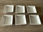 Apero schaaltjes vierkant (6 stuks), Huis en Inrichting, Keuken | Servies, Ophalen of Verzenden, Nieuw, Effen, Schaal of Schalen