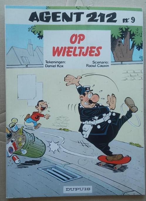 Strip Agent 212 Op wieltjes nr 9, Boeken, Stripverhalen, Zo goed als nieuw, Verzenden