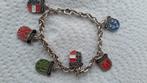 bracelet ancien écussons autrichiens, Handtassen en Accessoires, Bedels, Overige merken, Gebruikt, Verzenden, 1 bedel