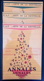 ANNALES DU C.A.P. "ARTS DE LA DENTELLE", Lot de 3 dossiers, Livres, Comme neuf, Autres sujets/thèmes, Enlèvement ou Envoi
