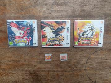 Pokémon games Nintendo 3ds beschikbaar voor biedingen