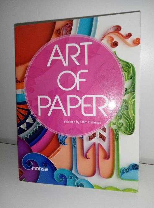 Art of Paper / Arte con Papel - Livre Espagnol & Anglais, Livres, Art & Culture | Arts plastiques, Comme neuf, Autres sujets/thèmes