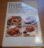 guide culinairepour  MO four combi grill four crisp et grill, Plat principal, Enlèvement ou Envoi, Comme neuf, Autres régions