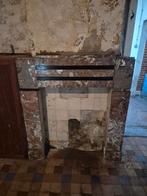 Karakteristieke bruin roze marmeren schouwplaten Art Deco, Ophalen, Gebruikt