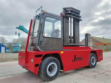 Jumbo J/SH 120/14/75 zijlader side forklift stapler 12 T beschikbaar voor biedingen