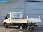 Iveco Daily 35C14 Kipper 3500kg trekhaak Airco Cruise Kieper, Auto's, Bestelwagens en Lichte vracht, Gebruikt, Euro 6, Iveco, Wit