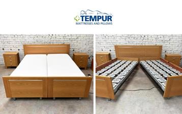Tempur elektrisch bed 160 x 200 cm compleet met matrassen beschikbaar voor biedingen
