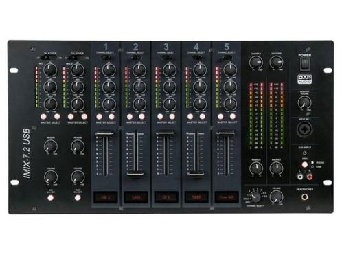 Mengpaneel DAP imix-7.2 USB nieuw, Muziek en Instrumenten, Mengpanelen, Nieuw, 5 tot 10 kanalen, Microfooningang, Ophalen