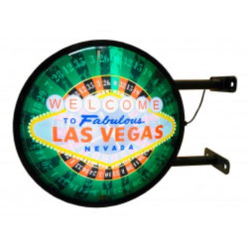 Welcome to fabulous las vegas dubbelzijdige decoratie lamp, Verzamelen, Merken en Reclamevoorwerpen, Nieuw, Lichtbak of (neon) lamp