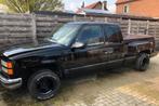 Gmc sierra 1995, Auto's, Bestelwagens en Lichte vracht, Achterwielaandrijving, Leder en Stof, Zwart, 5 zetels