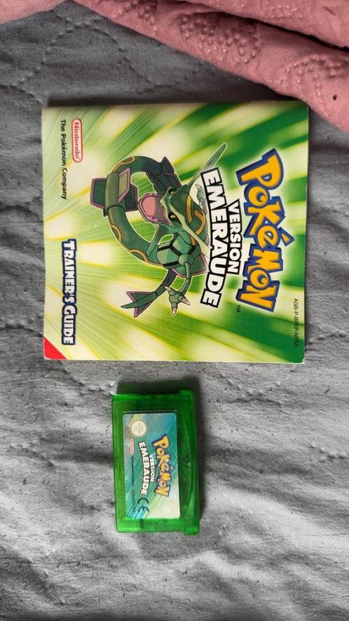 Pokémon Emerald-versie, Games en Spelcomputers, Games | Nintendo Game Boy, Gebruikt, Avontuur en Actie, 1 speler, Vanaf 3 jaar