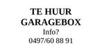 GARAGEBOX TE HUUR TE KAPELLEN, Immo, Provincie Antwerpen