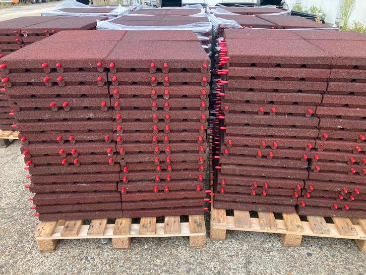 🐴 430 vochtdoorlatende rubberen stalmatten 50x50x6,5cm 🐴, Dieren en Toebehoren, Stalling en Weidegang