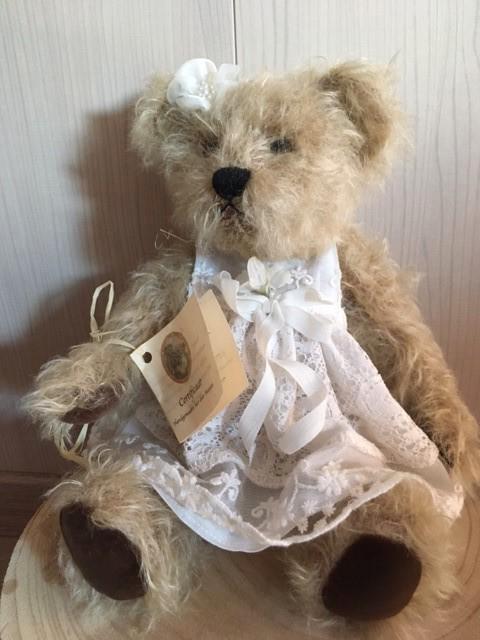 ours fait main Inneke, Collections, Ours & Peluches, Neuf, Autres types, Enlèvement ou Envoi