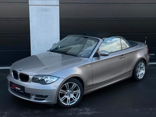 BMW 120i 2.0 Benzine Cabriolet 163PK | Leder | 109.000 KM, Auto's, BMW, Bedrijf, Te koop, 1 Reeks, ABS, Airbags, Airconditioning