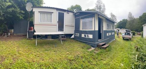 Wooncaravan in Bouillon, Caravans en Kamperen, Caravans, Particulier, Douche, Luifel, Microgolfoven, Oven, Uitbouw voortent, Ophalen