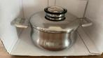 DeMeyere kookpot geen inductie boven gemeten 17 cm. (Nr2) ok, Huis en Inrichting, Keuken | Potten en Pannen, Inox, Gebruikt, Ophalen