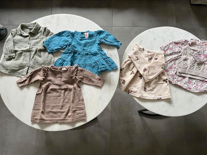 Baby jurkjes / kleedjes maat 62, Kinderen en Baby's, Babykleding | Maat 62, Zo goed als nieuw, Meisje, Jurkje of Rokje, Ophalen