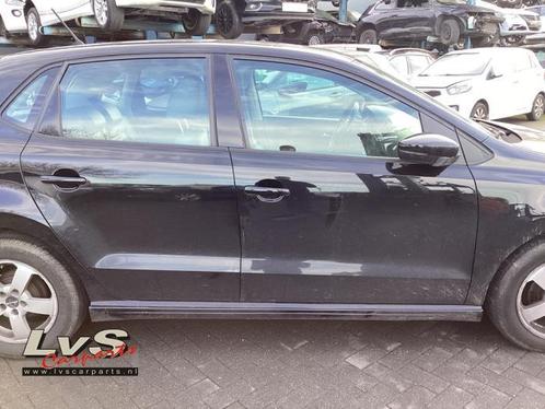 Portier 4Deurs rechts-achter van een Volkswagen Polo (L041), Auto-onderdelen, Carrosserie, Deur, Volkswagen, Gebruikt, 3 maanden garantie