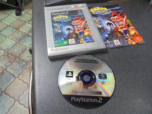 Playstation 2 Crash Bandicoot La vengeance de Cortex (orig-c, Games en Spelcomputers, Games | Sony PlayStation 2, Gebruikt, 1 speler