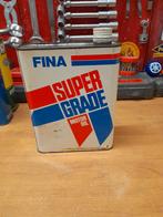 oude Fina supergrade lege oliekan, Verzamelen, Merken en Reclamevoorwerpen, Verzenden, Gebruikt, Overige typen