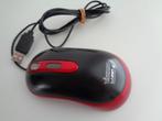 Souris ordinateur Vivanco Laser Rouge / noire., Computers en Software, Muizen, Muis, Gebruikt, Verzenden, Vivanco