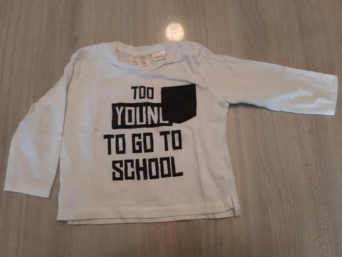 T-shirts met lange mouwen (6 stuks), maat 68, Kinderen en Baby's, Babykleding | Maat 68, Gebruikt, Jongetje, Shirtje of Longsleeve