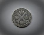 Demi couronne 1757 anvers pour Marie-Therese, Timbres & Monnaies, Argent, Enlèvement ou Envoi, Argent