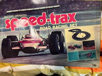 Race baan van het merk speed trax.