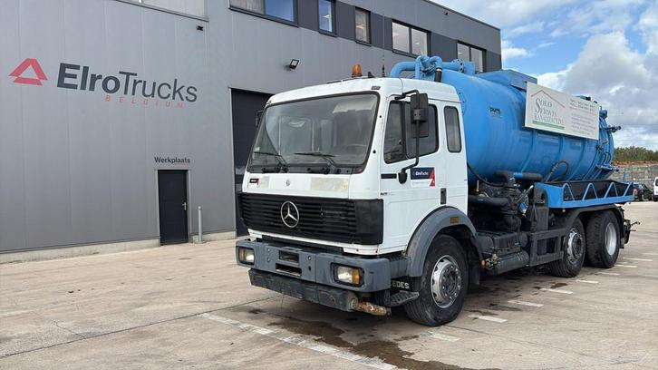 Mercedes-Benz SK 2422 (14500 LITERS / VIDANGEUR / 6X2 / V6 /, Auto's, Vrachtwagens, Bedrijf, Te koop, ABS, Open dak, Mercedes-Benz