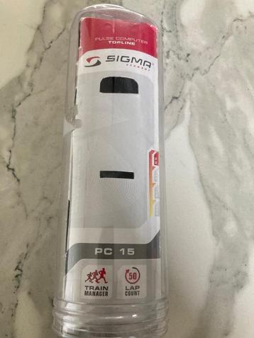 Pulse computer topline Hartslagmenu, Tijdmenu, Sport en Fitness, Hartslagmeters, Ophalen, Nieuw, Sigma
