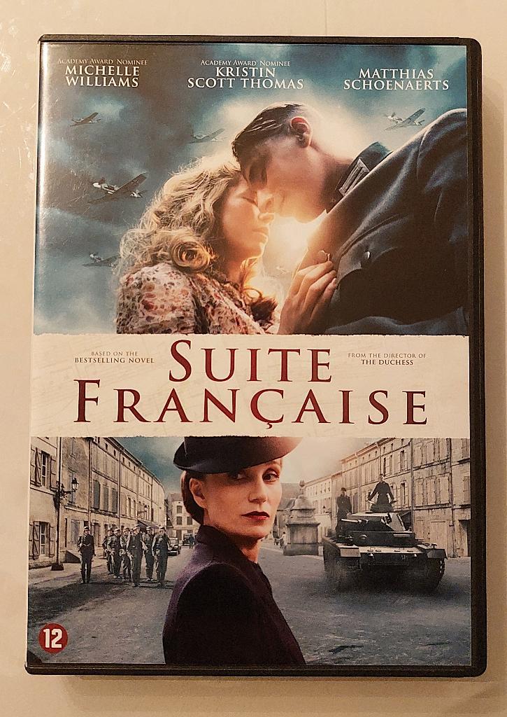 Suite Francaise (oorlogsfilm) met Matthias Schoenaerts, CD & DVD, DVD | Action, Comme neuf, Guerre, Enlèvement ou Envoi