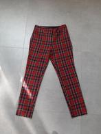 Zara : pantalon à carreaux rouge, Vêtements | Femmes, Culottes & Pantalons, Comme neuf, Zara, Taille 38/40 (M), Rouge