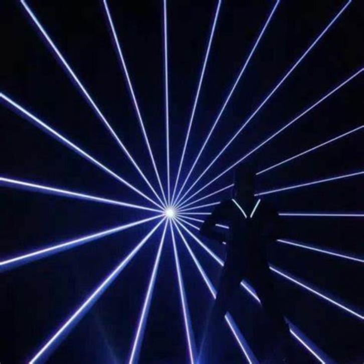 Nieuwe FIRST CLASS 1.6W RGB LASER 25KPPS, Muziek en Instrumenten, Licht en Laser, Nieuw, Licht, Geluidgestuurd, Kleur, Stroboscoopeffect